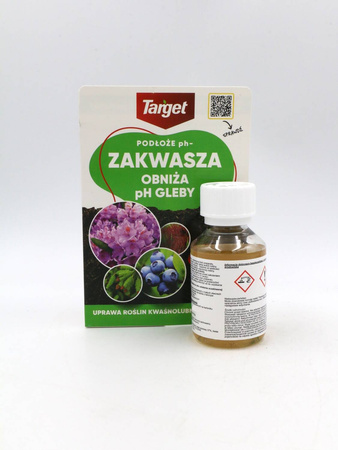 Podłoże pH- zakwasza i zmniejsza pH gleby TARGET