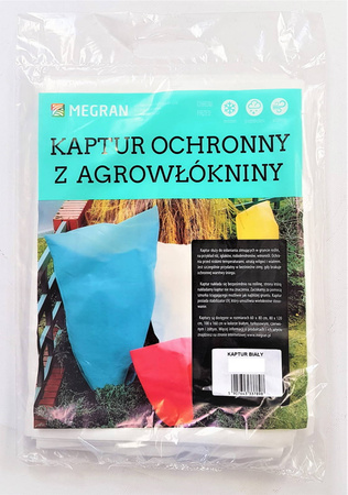 Kaptur Ochronny Czerwony 0,6 m x 0,8 m 3 szt.