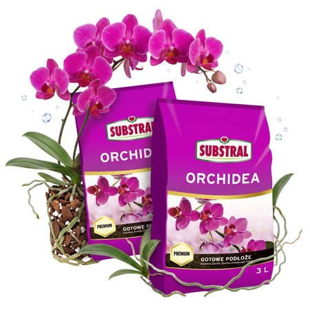 Zestaw 2x Substral Podłoże Do Orchidei 3 l
