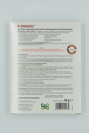 P-DRAKOL biologiczny koncentrat na pędraki i nicienie 50 g Target