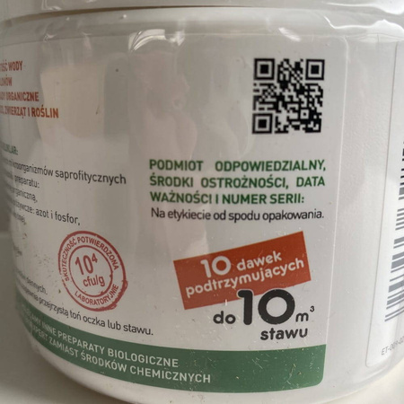 BluKlar 3w1 - preparat do czyszczenia oczek wodnych i stawów - 250 g