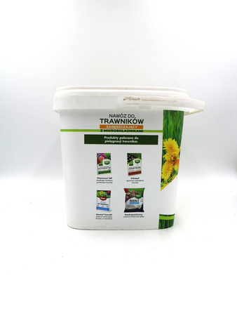 Nawóz do trawników z chwastami z mikroelementami 4 kg