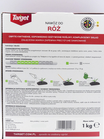 Nawóz do róż z mikroelementami 1 kg