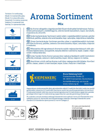 Zioła ogrodowe Aroma Sortiment Kiepenkerl