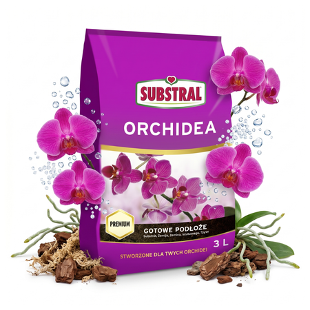 Zestaw 2x Substral Podłoże Do Orchidei 3 l