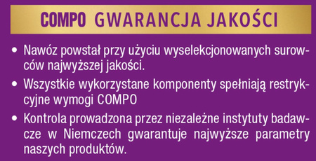 Nawóz długo działający do rododendronów 850 g Compo