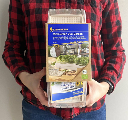 Zestaw do uprawy mikrolistków MicroGreen Duo-Garden