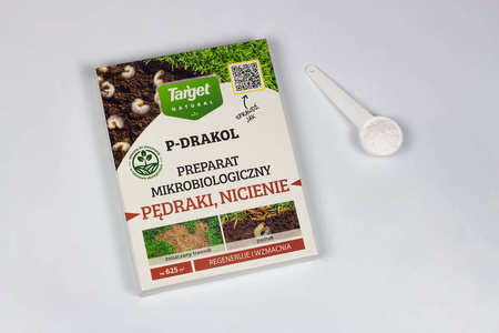 P-DRAKOL biologiczny koncentrat na pędraki i nicienie 50 g Target