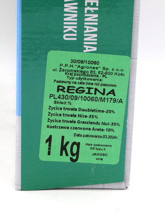 Regina 1 kg nasiona trawy do uzupełniania ubytków w trawniku