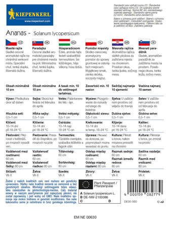 Pomidor mięsisty Ananas Kiepenkerl