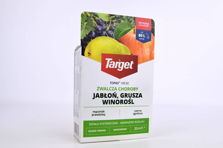 Topas 100 EC 20 ml środek zwalczający choroby jabłoni, gruszy i winorośli