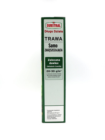 TRAWA Samo ZAGĘSZCZAJĄCA Uniwersalna 1 kg SUBSTRAL