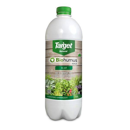 Biohumus Max do ziół 1 l ekologiczny biohumus uzyskiwany z hodowli dżdżownic