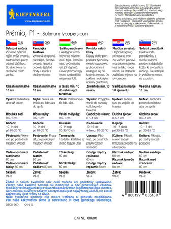 Pomidor Sałatkowy Premio – Kiepenkerl