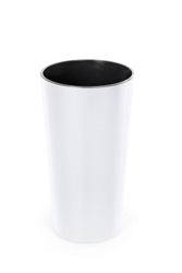 Doniczka Ø250 mm Mira Eco Recycled – Czarna – Lamela