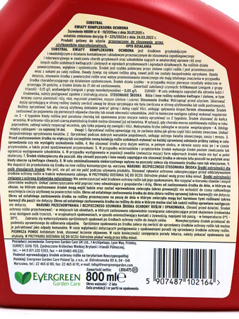 Kompleksowa ochrona Róża 2w1 SUBSTRAL 800 ml