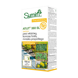 Atut 360 SL - zwalcza chwasty na kostce i w sadach  100 ml