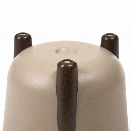 Doniczka Ø250 mm Mira Eco Recycled – Czarna – Lamela