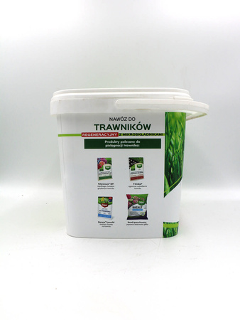 Nawóz do trawników regeneracyjny z mikroelementami 4 kg