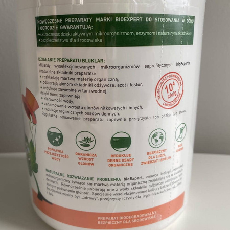 BluKlar 3w1 - preparat do czyszczenia oczek wodnych i stawów -  500 g