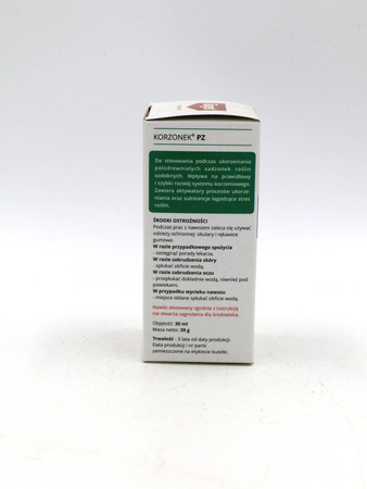 Korzonek PZ 30 ml ukorzeniacz do roślin półzdrewniałych