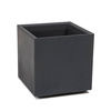 Kwietnik Karo Eco Recycled Beton 400x400 Biały