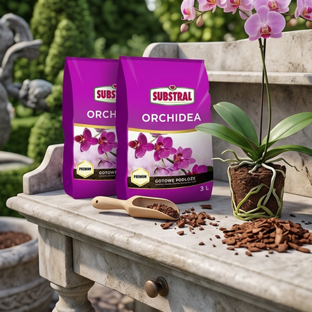 Zestaw 2x Substral Podłoże Do Orchidei 3 l