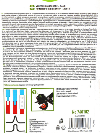 Sekator do szczepień z taśmą
