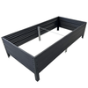 Podwyższona Grządka GPPS – Szara 150x75x30 cm – Klasika Garden