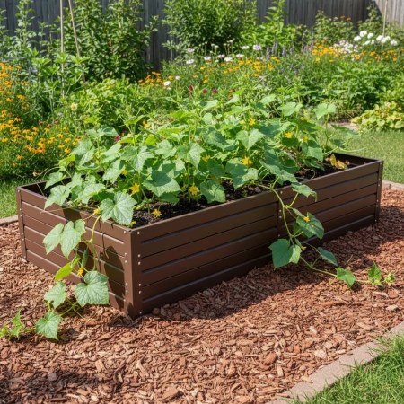 Podwyższona Grządka – 150x75x30 cm – Klasika Garden
