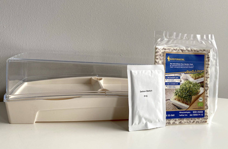 Zestaw do uprawy mikrolistków MicroGreen Duo-Garden