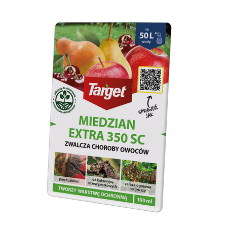 Miedzian Extra 350 SC ekologiczny środek grzybobójczy 100 ml Target