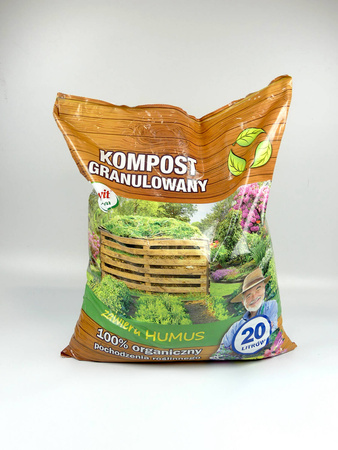 Kompost Granulowany  20 l Florovit