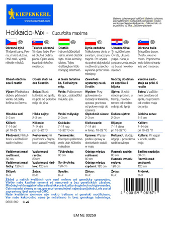 Dynia Ozdobna Hokkaido Mischung – Kiepenkerl