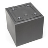 Kwietnik Karo Eco Recycled Beton 400x400 Biały