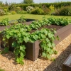 Podwyższona Grządka GPPS – Brązowa 150x75x30 cm – Klasika Garden