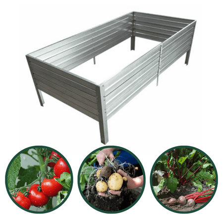 Podwyższona Grządka – 150x75x30 cm – Klasika Garden