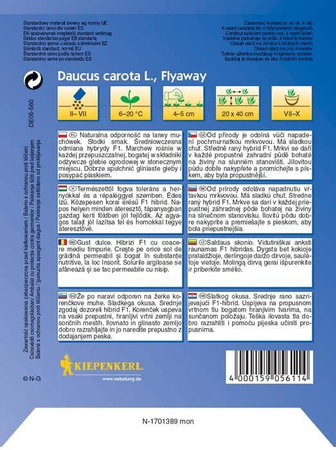Marchew Flyaway odporna - Kiepenkerl