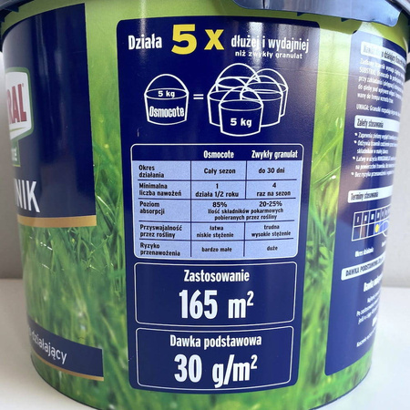 Nawóz Osmocote do trawnika 5 kg Substral