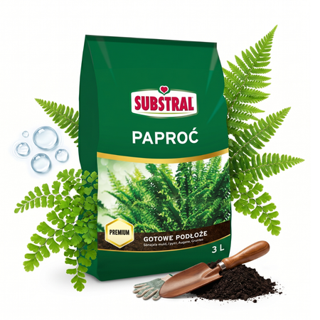 SUBSTRAL podłoże PAPROĆ 3L