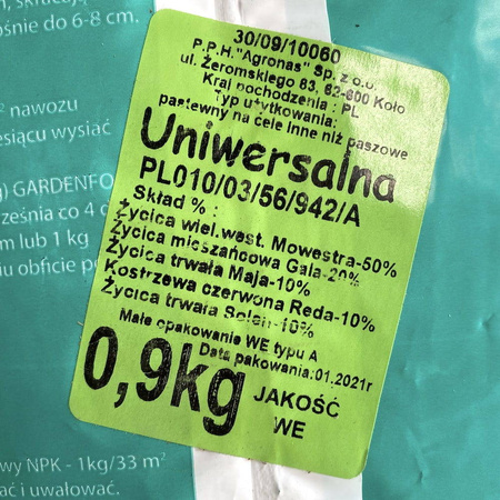 Trawa Popularna 900 g