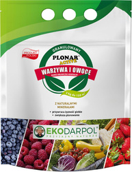 Plonar Active do warzyw i owoców – ekologiczny nawóz granulowany – 3 kg Ekodarpol