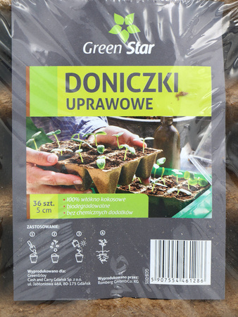 Doniczki Uprawowe 5 cm 12x3 szt.