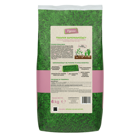 Nasiona trawy – Vegano – trawnik samonawożący – 4 kg Target
