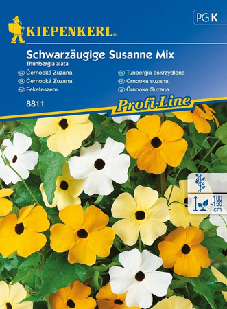 Tunbergia oskrzydlona Mix Thunbergia alata