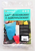 Kaptur Ochronny Czerwony 0,6 m x 0,8 m 3 szt.