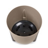 Doniczka Ø250 mm Mira Eco Recycled – Czarna – Lamela