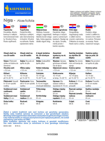 Malwa Ogrodowa Nigra – Kiepenkerl
