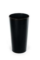Doniczka Ø250 mm Mira Eco Recycled – Czarna – Lamela
