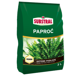 SUBSTRAL podłoże PAPROĆ 3L